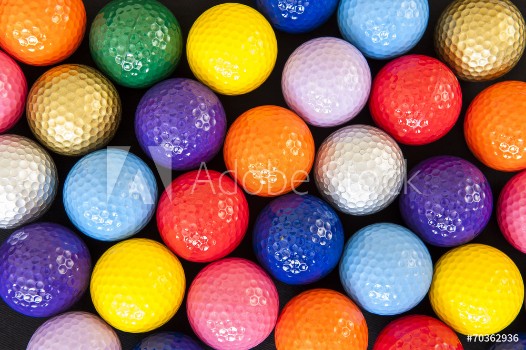 Picture of Colorful Golf Balls